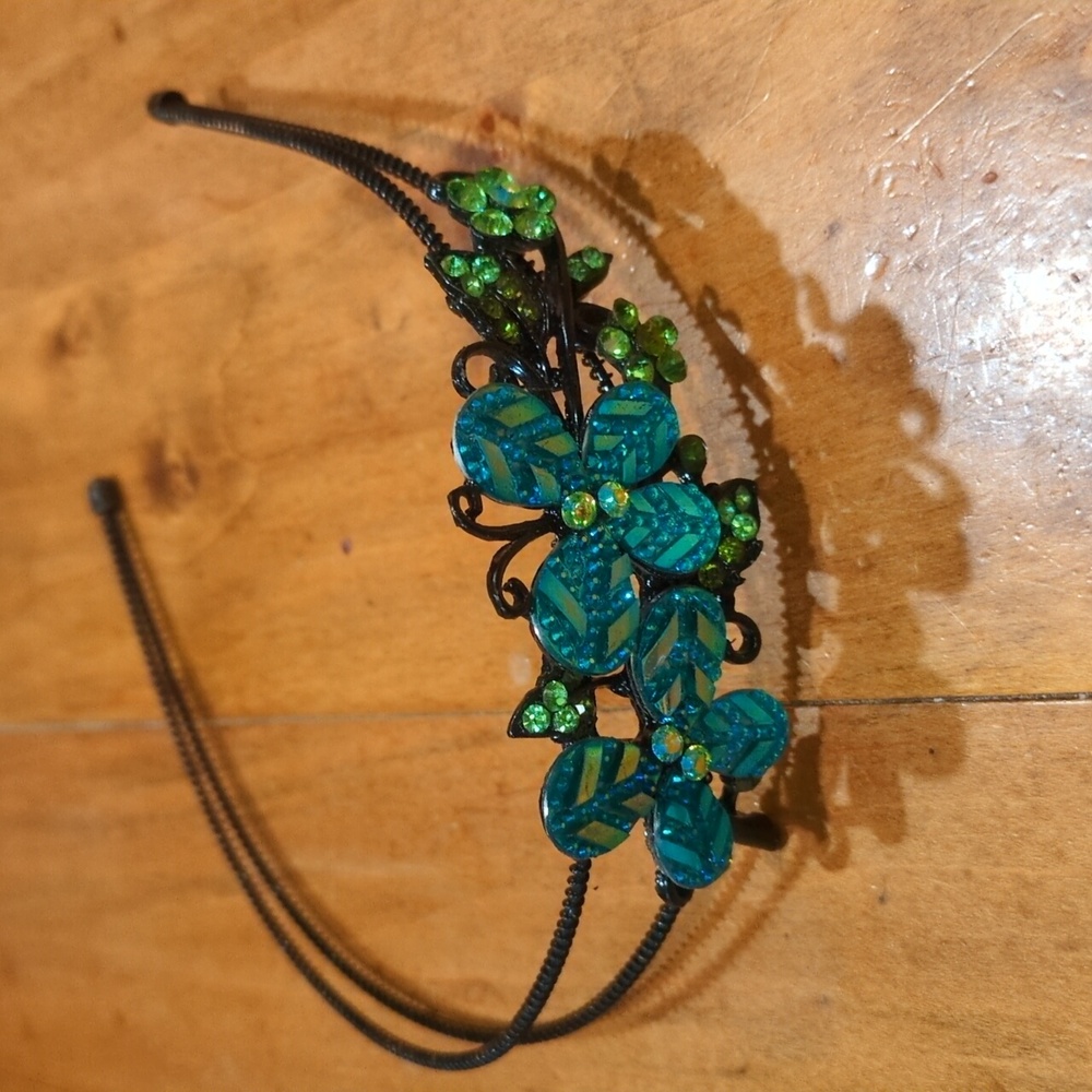 Butterfly Headband -Teal